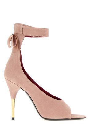 Valentino Garavani Pink Ankle Strap Fatale Heels