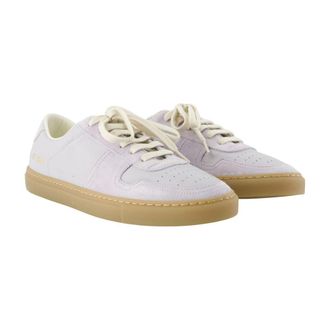 Common Projects Womens Bball Duo Sneaker Purple Calfskin