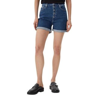 Calvin Klein Jeans Denim Shorts, female, Blue, W24, MOM Short