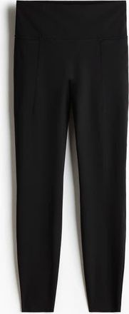 H&M Running Leggings With Shapemove in Black at Nordstrom, Size X-Small