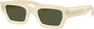Oliver Peoples Edition 6 Zonnebril - unisex - Zonnebrillen - Beige - 50 MM - Accessoires