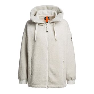 Parajumpers Noelle Jack met rits - Dames - Jassen - Wit - Maat: XS Fleece