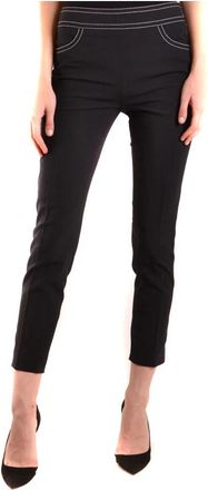 Moschino Broek - Dames - Slim Fit Broeken - Zwart - XS - Broeken