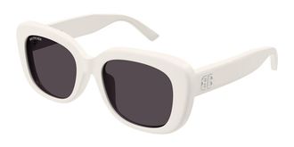 Balenciaga BB0295SK Asian Fit 003 Womens Sunglasses White Size 54