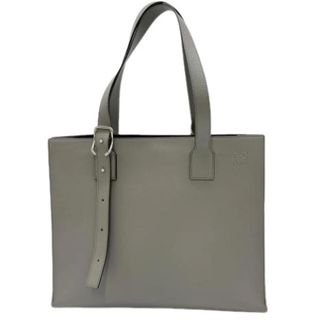 Loewe Pre-owned Tote Bag - Heren - Vintage Shopper - Grijs - ONE Size - Leer - Vintage