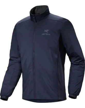 Arc'teryx Atom X000007349 Jacket Mens Black Sapphire Insulated Full Zip GBO4