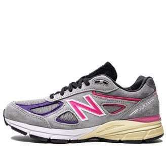 New Balance x Kith x United Arrows & Sons 990 v4 Grey Pink M990KT4