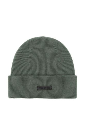 Fear of God cashmere beanie - unisex - Cashmere - One Size - Green