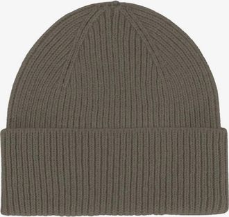 Colorful Standard Mens Colorful Standard Merino Wool Beanie - Dusty Olive - Green - Size: ONE size
