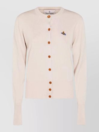 Vivienne Westwood bea knit cardigan ribbed trims