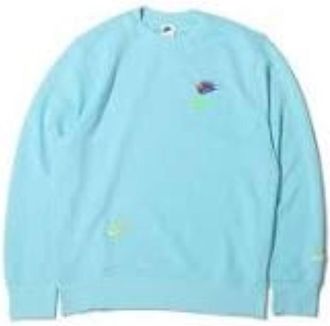 Nike Essential Plus Club French Terry Crewnck Blue DJ6915-482