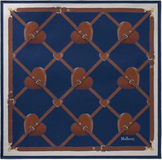 Mulberry Heart Pocket Square in Pigment Blue at Nordstrom