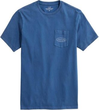 Vineyard Vines Outlined Surf Logo Short Sleeve Graphic T-Shirt in Moonshine at Nordstrom, Size Xx-Large