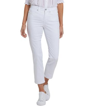 NYDJ Nydj Sheri Optic White Ankle Crop Jean