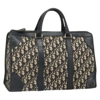 Dior Pre-owned Handbags, female, Multicolor, Size: ONE SIZE Pre-owned Canvas Hand Bag