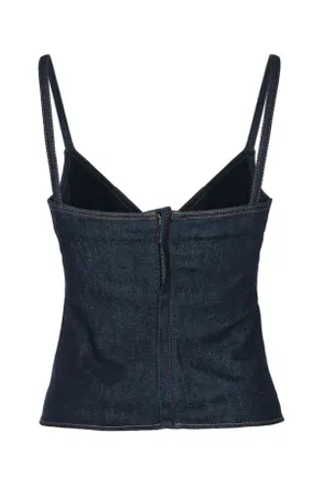 Jacquemus Haut Tank Top - Navy