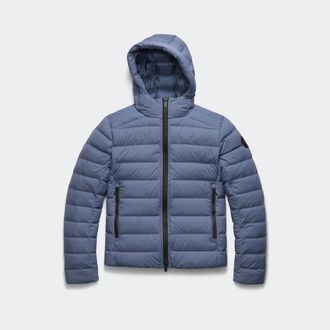 Canada Goose Crofton Hoodie EnduraLuxe (Men, Ozone Blue, XXL)