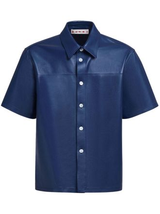 Marni Camicia a maniche corte - Blu