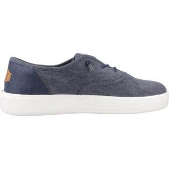 Hey Dude Craft Linen Veterschoenen - Heren - Veterschoenen - Blauw - 42 EU - Schoenen