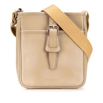 Burberry Leren Crossbody Met Gespsluiting