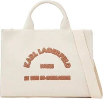 Karl Lagerfeld Donna, Borse, Bianco, Taglia unica, new
