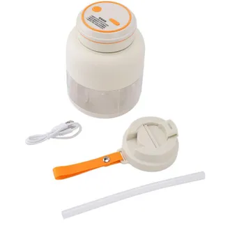 OEM Licuadoras Port&aacute;tiles, Licuadora De Frutas De Mano, Recargable Por Usb, Licuadora Personal, Vaso Exprimidor A Prueba De Fugas, Potente Licuado, Color 