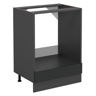 Vicco Armario Para Horno Empotrado R-line, Antracita Casa De Campo, 60 Cm Sin Encimera Vicco