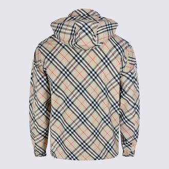 Burberry Mens Jackets Sand Ip Check _pl