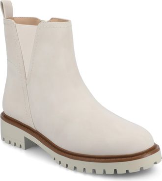 Journee Collection Womens Junnah Medium and Wide Width Pull-on Chelsea Boots