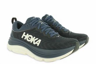 Hoka One One Mens Gaviota 5 Shoe In Varsity Navy / White