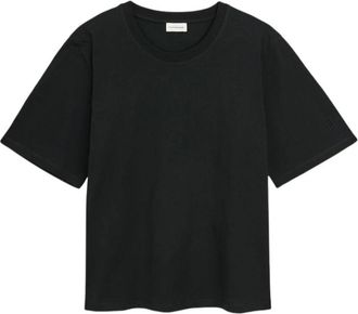 By Malene Birger Hedil T-Shirt - Dames - T-shirts - Zwart - XL - Katoen - Tops