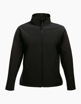 Regatta Womens Regatta Professional Womens/Ladies Printable Soft Shell Jacket - Black - Size: 10