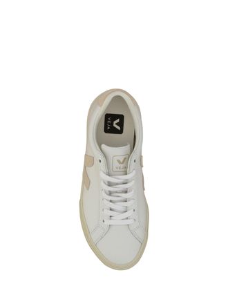 Veja Womens Esplar Sneakers Extra White And Sable Upper Calf Leather Bos Taurus Trainers