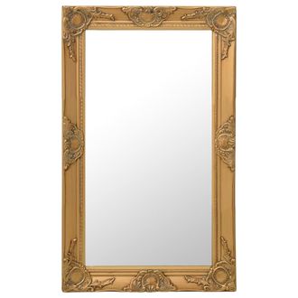 vidaXL Espejo De Pared Estilo Barroco Dorado 50x80 Cm Vidaxl