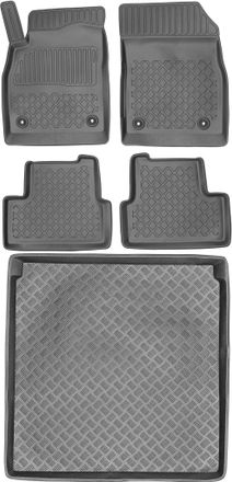 OEM Juego De Alfombrillas Para Coche Y Maletero Para Opel Astra Iv J Kombi (2010-2015)