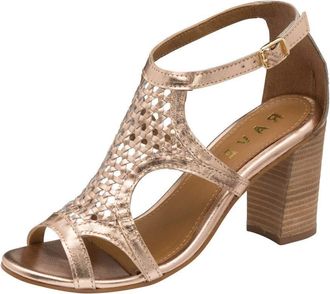 Ravel Coreen Womens Heeled Sandals 5 UK Rose Gold