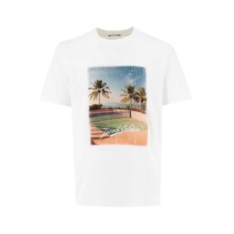 Jacob Cohen T-Shirts, male, White, L, White T-Shirts