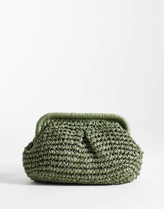 Sui Ava Olivia Bloom - Borsa verde oliva