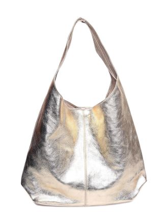 Luisa Vannini Goud Rundleer Tas