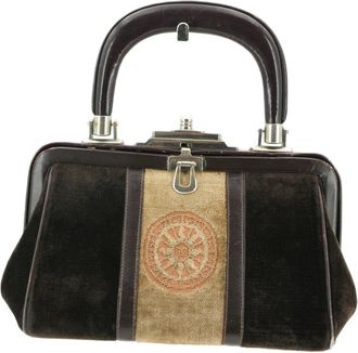 Roberta Di Camerino Vintage Velvet Handbag Bagonghi