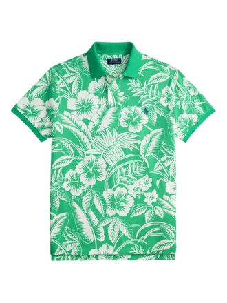 Polo Ralph Lauren tropical-print polo shirt - Green
