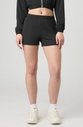 Florence By Mills Relaxed French Terry Shorts in Black at Nordstrom Rack, Size Xx-Large
