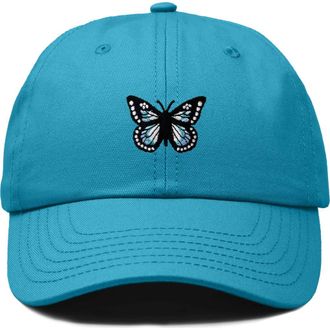 Dalix Butterfly Hat in Teal at Nordstrom