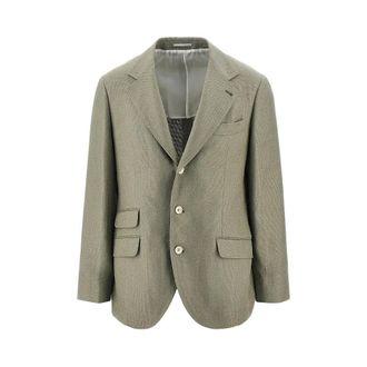 Brunello Cucinelli Hopsack Cavallo jacket Man 48