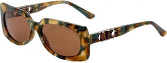 Michael Kors Womens MK2215 56 400073 Sunglasses - Brown - One Size