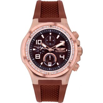 Bobroff BF1002L65 44mm Quartz Watch in Brown