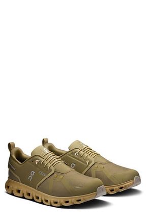 On Cloud 6 Waterproof Sneaker in Olive/Safari at Nordstrom, Size 7.5