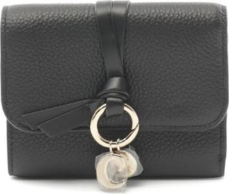 Chloé Portafoglio Alphabet piccolo anni 2020 - Nero