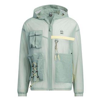 adidas Neo City Escape Windbreaker Jackets Teal IA6861