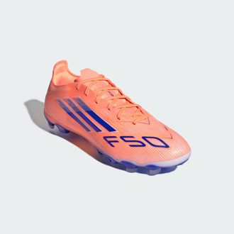 adidas adidas Performance Unisex F50 Pro Multi-Ground Boots - Orange - Size UK 10